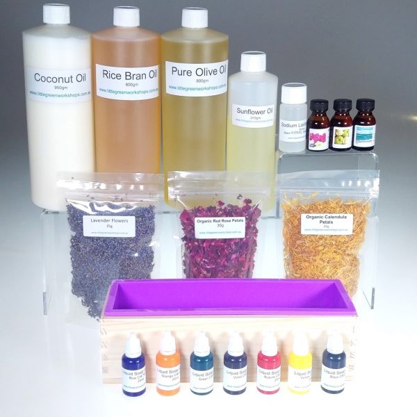 botanical soap making kit