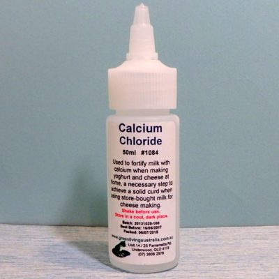Calcium Chloride with dropper cap