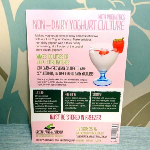 Non Dairy Yoghurt Culture