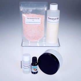 Coconut Pink Salt Scrub Kit