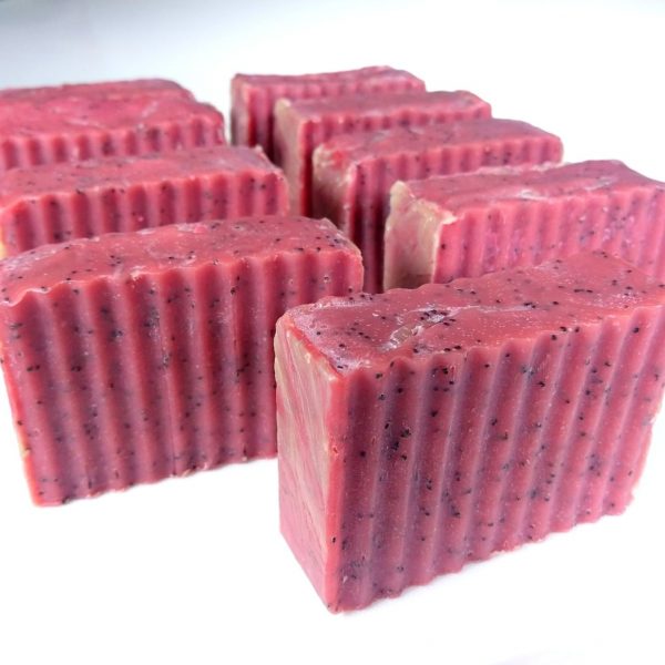 Strawberry Scrub Soap Bar
