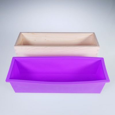 Wooden Soap Mould with Silicone Liner 1.2kg