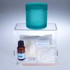 Teal Glass Canister Soy Candle Kit