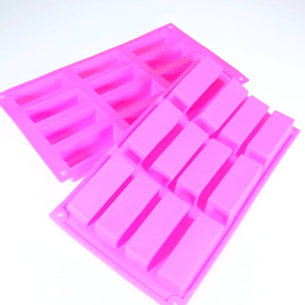 Rectangle Silicone Mould - 12 Cavity - Little Green Workshops