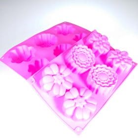 Multi-Flower Silicone Mould 6 Cavity