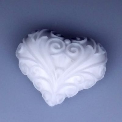 Heart Filigree Silicone Mould Soap