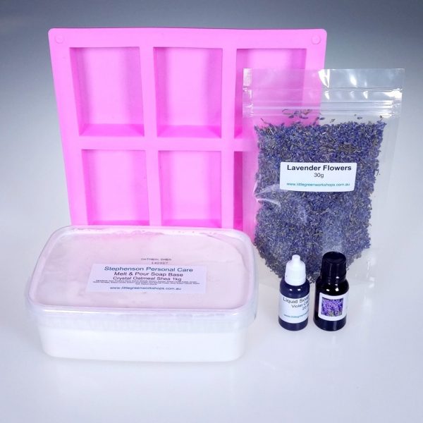 Lavender Oatmeal and Shea Soap Kit