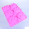 dog paw silicone mould