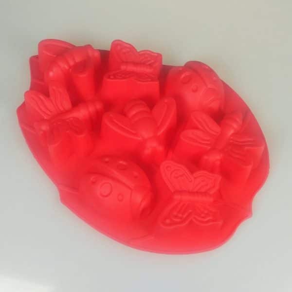 bugs 8 cavity Silicone Mould
