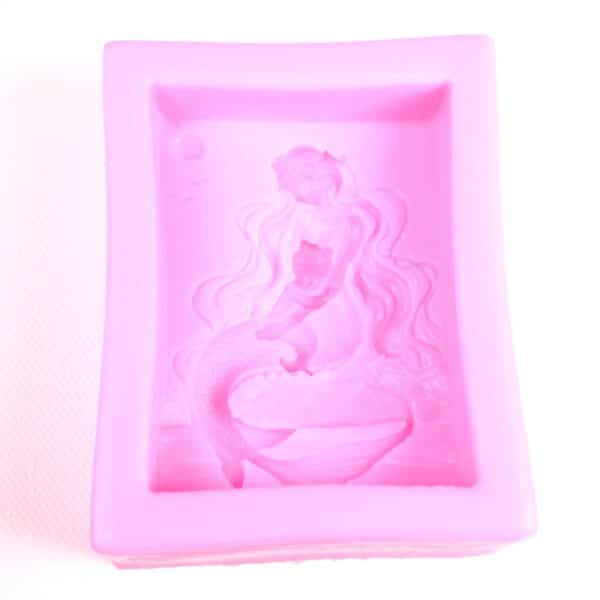 Mermaid Sitting Silicone Mould