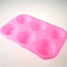 Round 6 Cavity Silicone Mould