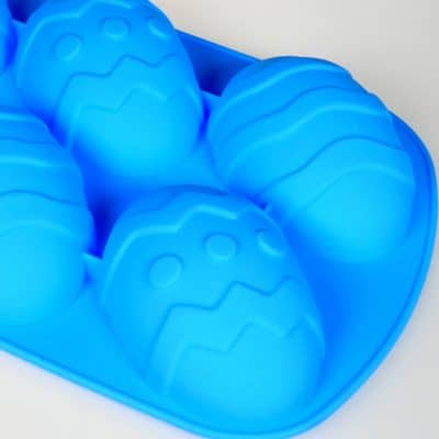 Easter Egg silicone mould closeup