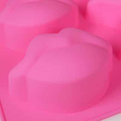 Lips Silicone Mould close up