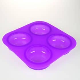 Curvy Circles Silicone Mould - 4 Cavity