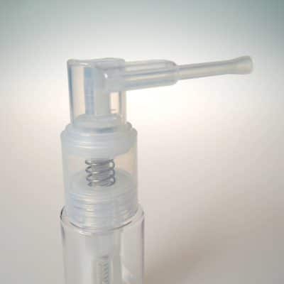 Clear Powder Spray Bottle Nozzle