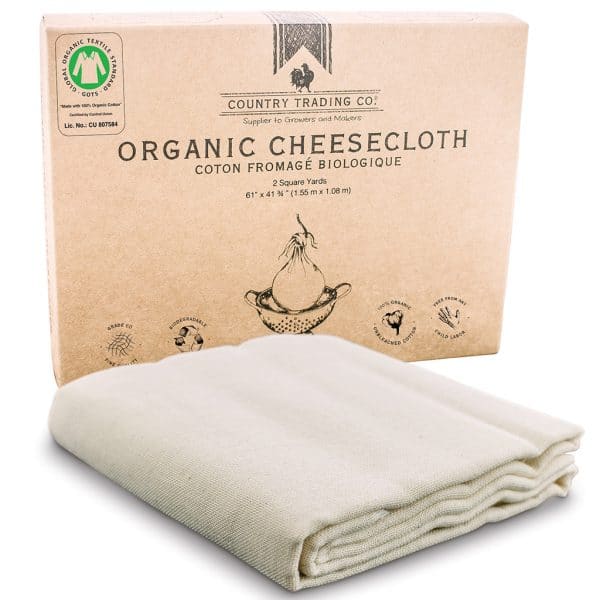 Certified Organic Cotton Cheesecloth