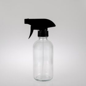 Clear Glass Spray Bottle 250ml