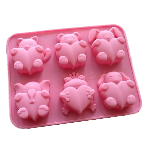 Animal Love Silicone Mould