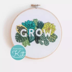 BrynnandCo GROW Embroidery Kit