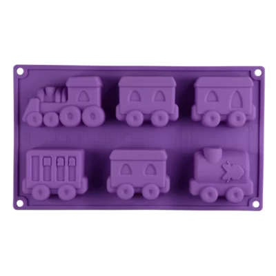 Trains Silicone Mould