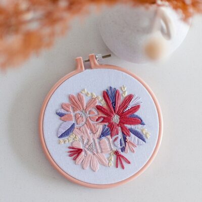 Be Kind Embroidery Kit Main Photo