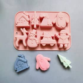 Christmas Holidays Silicone Mould