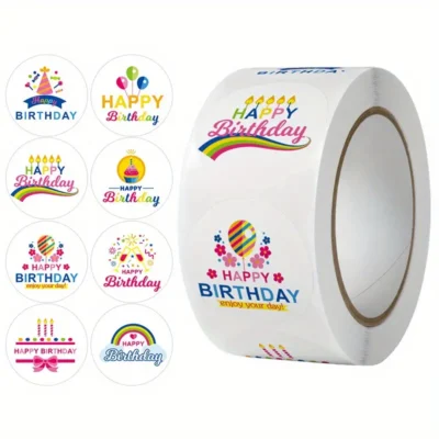 Happy Birthday Celebration Stickers
